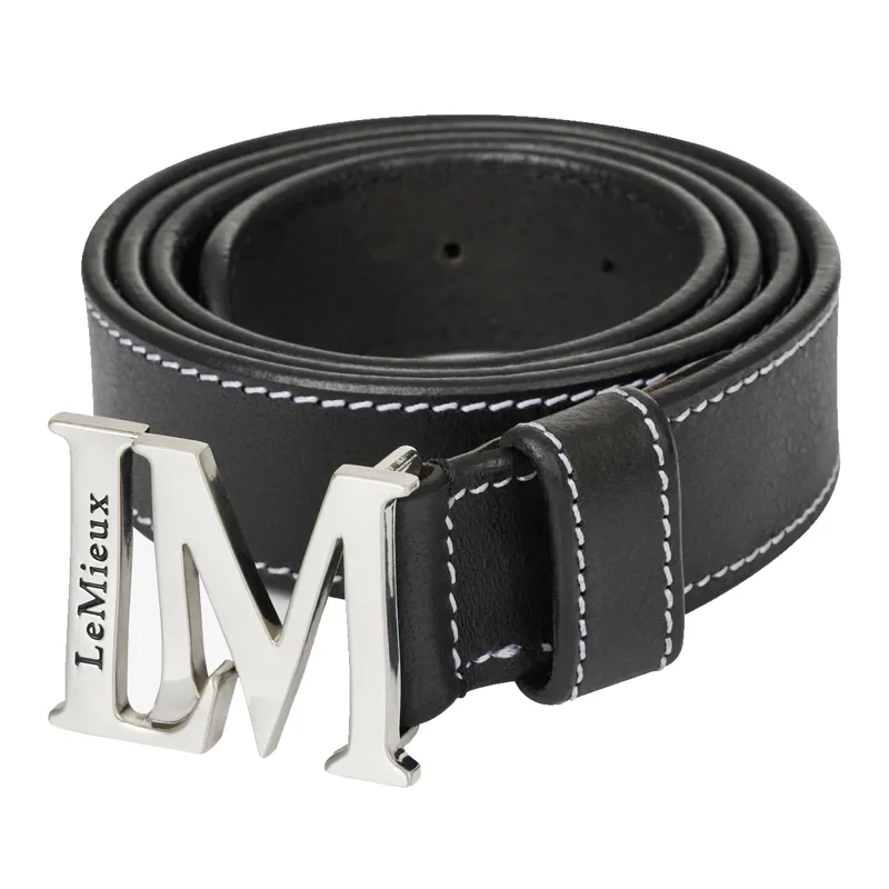LeMieux Monogram Belt - Black